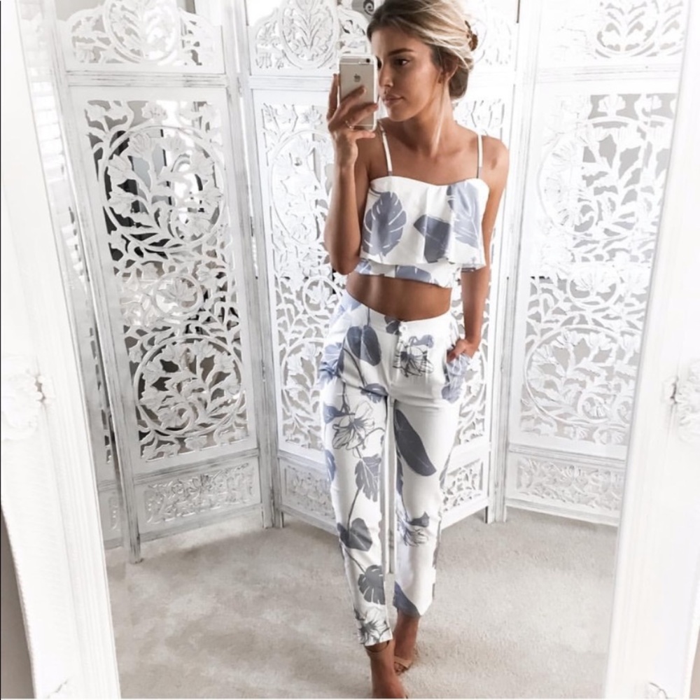 2 piece pant set